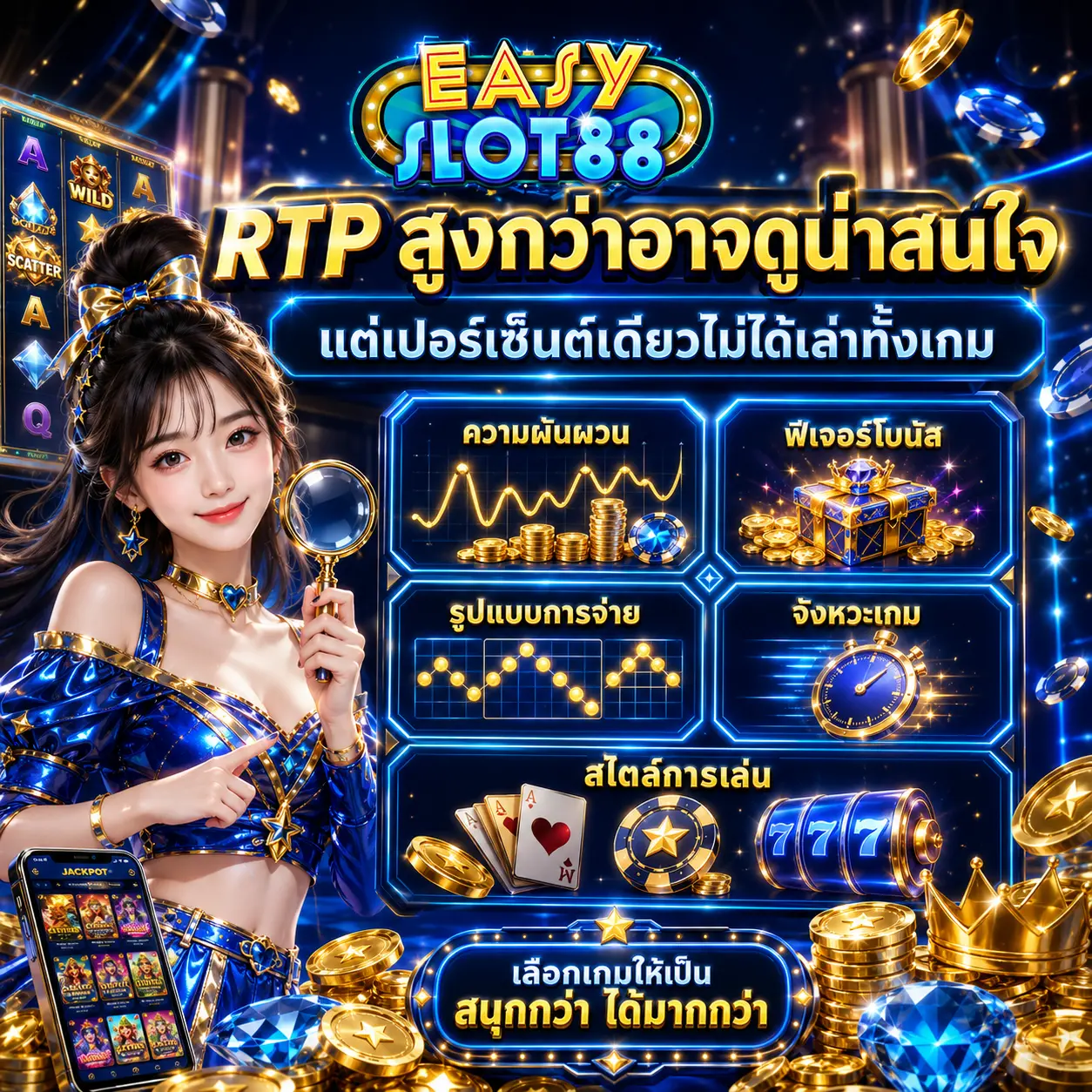 rtp สูงกว่าอาจดูน่าสนใจ
